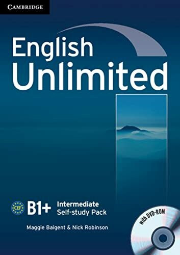 English Unlimited B1+ Intermediate: Intermediate. Self-study Pack with DVD-ROM