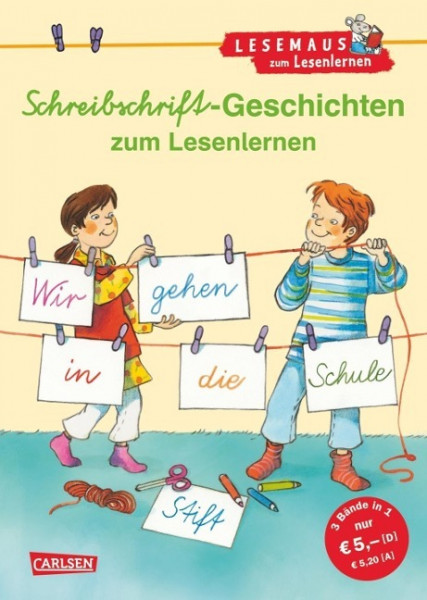 Schreibschrift-Geschichten zum Lesenlernen