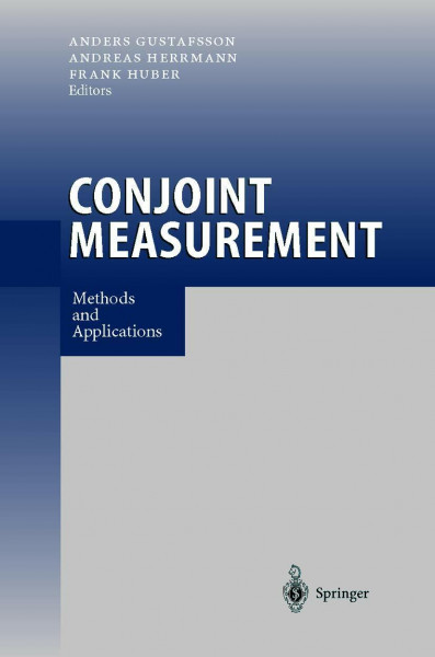 Conjoint Measurement. Methods and Applications