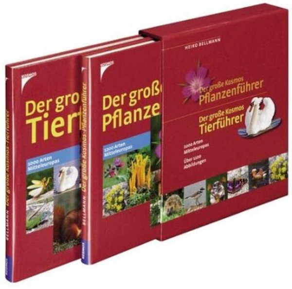 Der große Kosmos Tierführer / Der große Kosmos Pflanzenführer - Doppelausgabe im Schuber