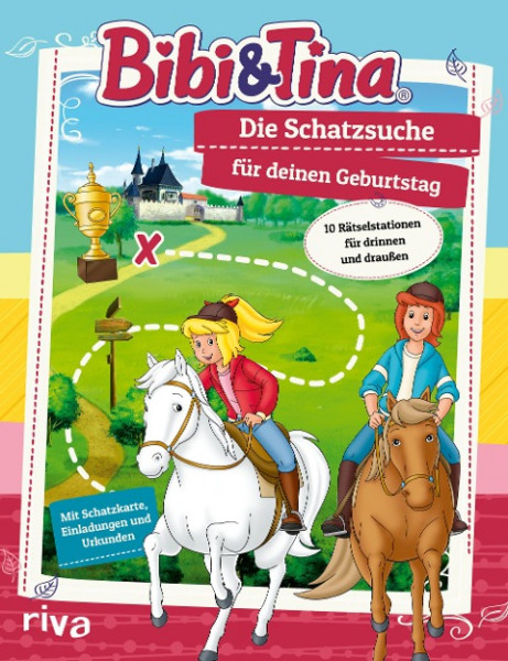 Bibi & Tina - Die Schatzsuche/Schnitzeljagd für deinen Geburtstag