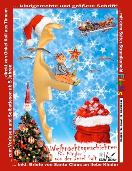 Weihnachtsgeschichten für Kinder von der Insel Sylt mit dem Sylter Strandkobold Fitus