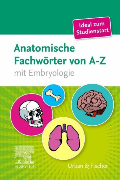 Anatomische Fachwörter von A-Z: mit Embryologie