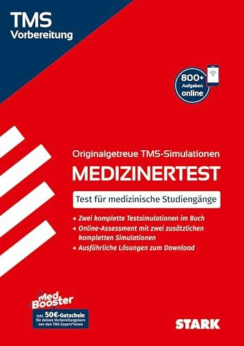 STARK Testsimulationen TMS 2026 - Testaufgaben mit Lösungen (Einstellungs- und Einstiegstests)