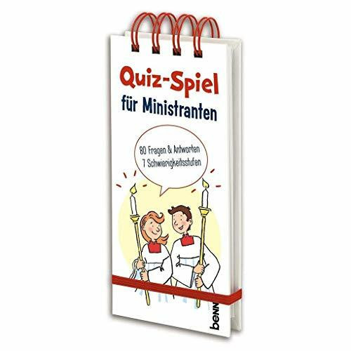Quiz-Spiel Ministranten: 80 Fragen & Antworten, 7 Schwierigkeitsstufen