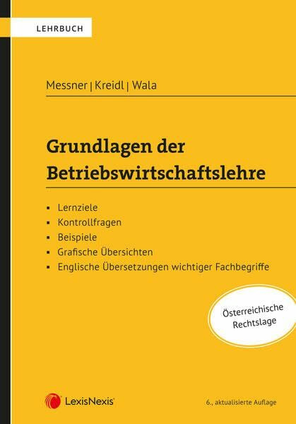 Grundlagen der Betriebswirtschaftslehre (Lehrbuch)