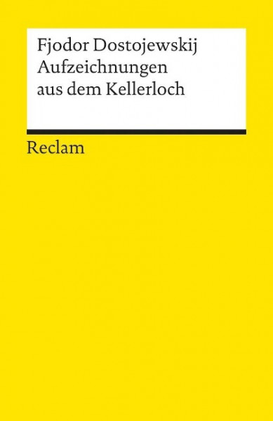 Aufzeichnungen aus dem Kellerloch