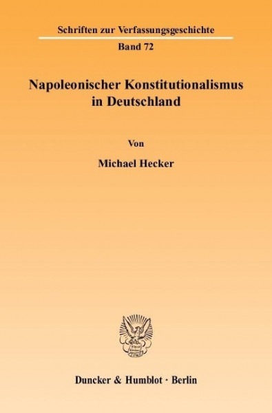 Napoleonischer Konstitutionalismus in Deutschland