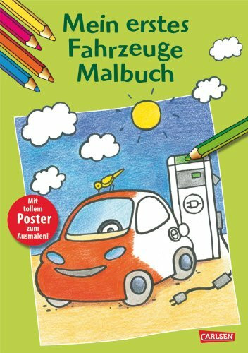 Mein erstes Fahrzeuge-Malbuch