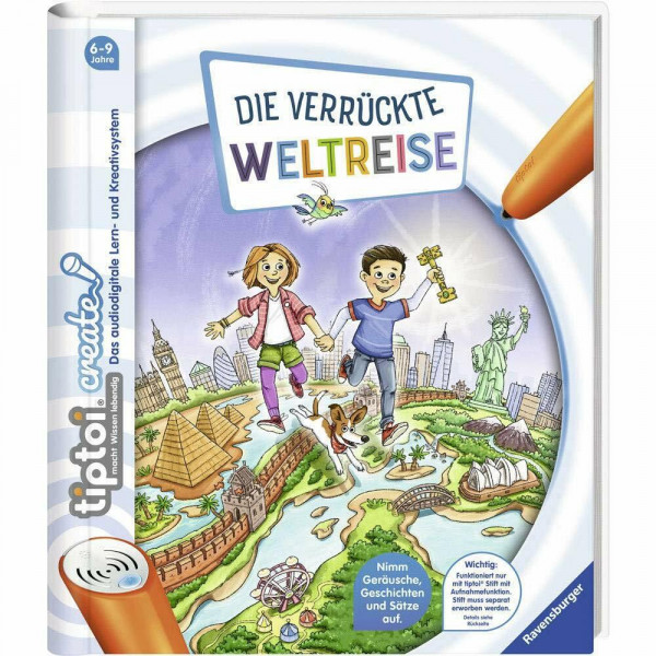 tiptoi® CREATE Die verrückte Weltreise