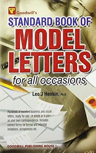 Standard Book of Models Letters