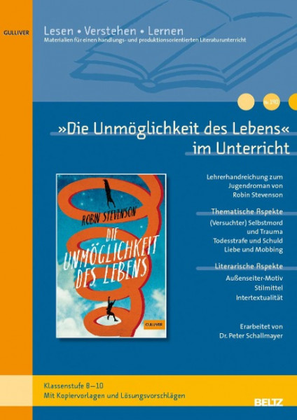 »Die Unmöglichkeit des Lebens« im Unterricht