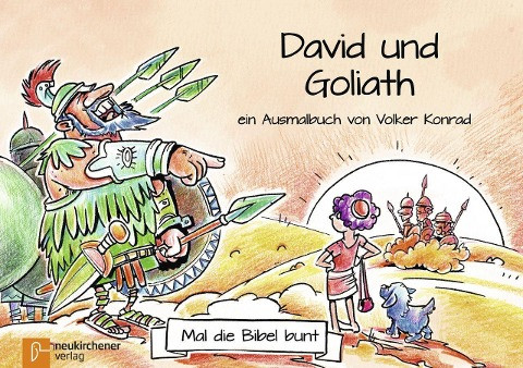 5er-Pack: Mal die Bibel bunt - David und Goliath