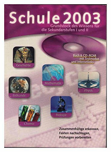 Schule 2003, Grundstock des Wissens für die Sekundarstufen 1 u. 2