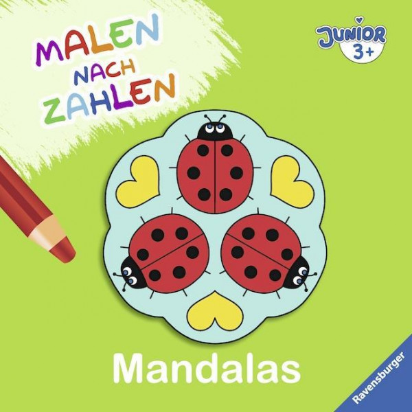 Malen nach Zahlen junior: Mandalas