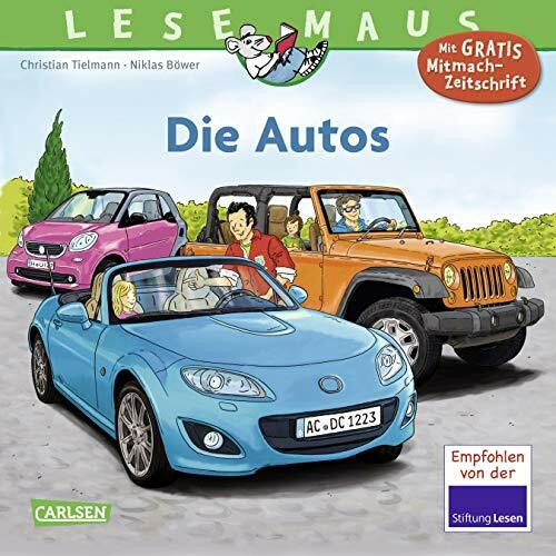 LESEMAUS 156: Die Autos (156): Mit Gratis Mitmach-Zeitschrift