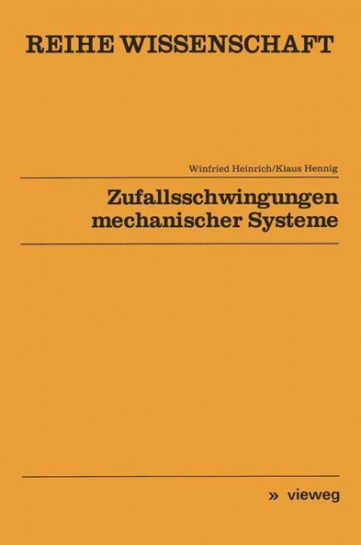 Zufallsschwingungen mechanischer Systeme