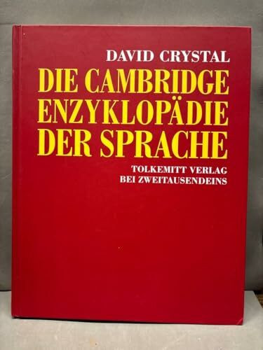 Die Cambridge Enzyklopädie der Sprache
