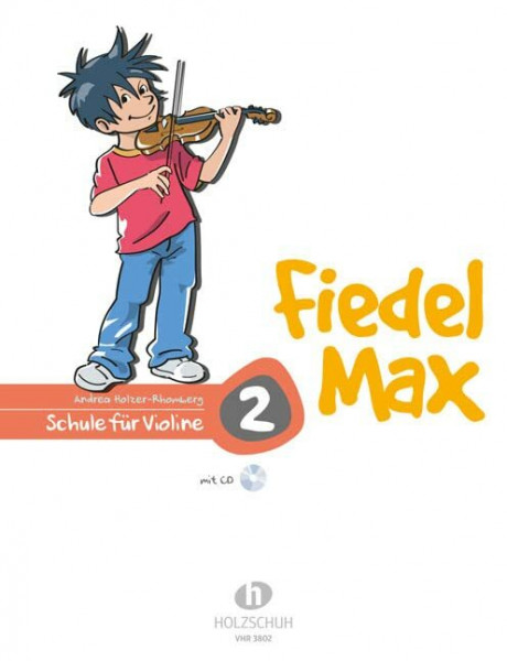 Fiedel Max 2 (Schule) - Violin - Buch + CD