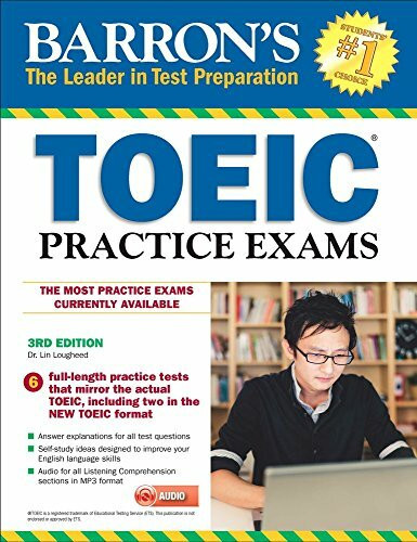 Barron's TOEIC Practice Exams with MP3 CD