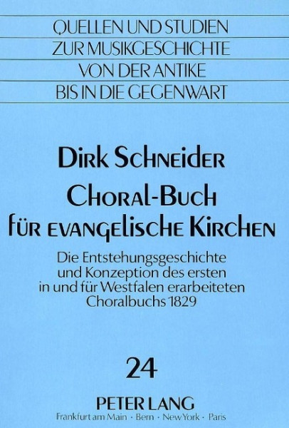 Choral-Buch für evangelische Kirchen