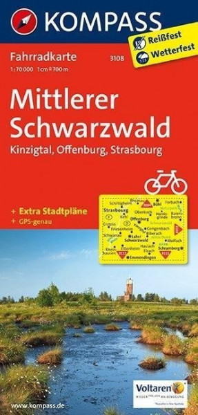 Mittlerer Schwarzwald, Kinzigtal, Offenburg, Strasbourg