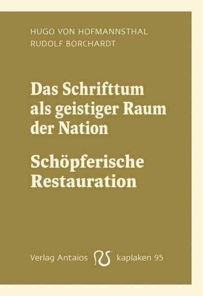 Zwei Reden (Kaplaken)