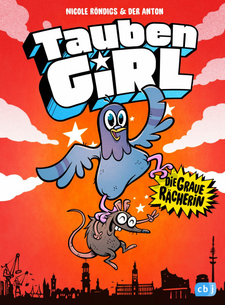 Tauben-Girl: Die Graue Rächerin - Witziges Abenteuer mit vielen Comics für Leser*innen ab 8