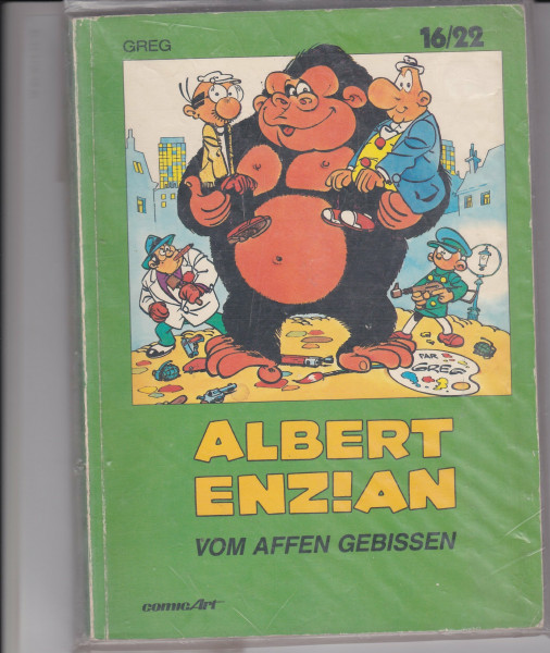 Albert Enzian. Vom Affen gebissen