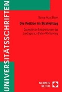 Die Petition im Strafvollzug