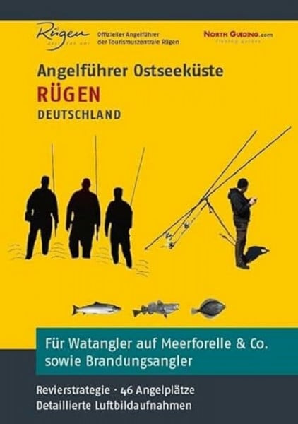 Angelführer Rügen - 46 Angelplätze mit Luftbildaufnahmen und GPS-Punkten