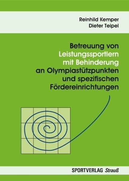 Betreuung von Leistungssportlern mit Behinderung an Olympiastützpunkten und spezifischen Fördereinrichtungen