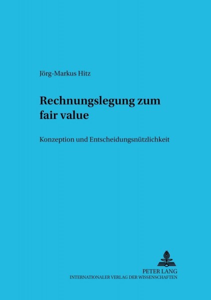 Rechnungslegung zum fair value