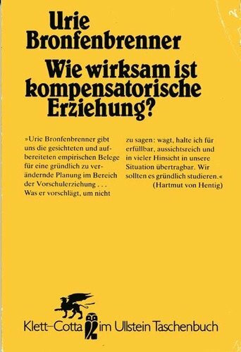 Wie wirksam ist kompensatorische Erziehung?