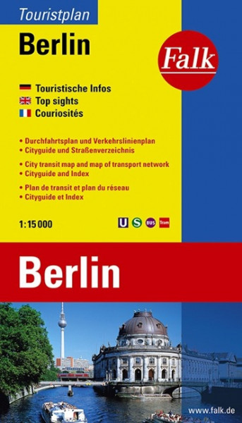 Falk Touristplan Berlin 1:15 000