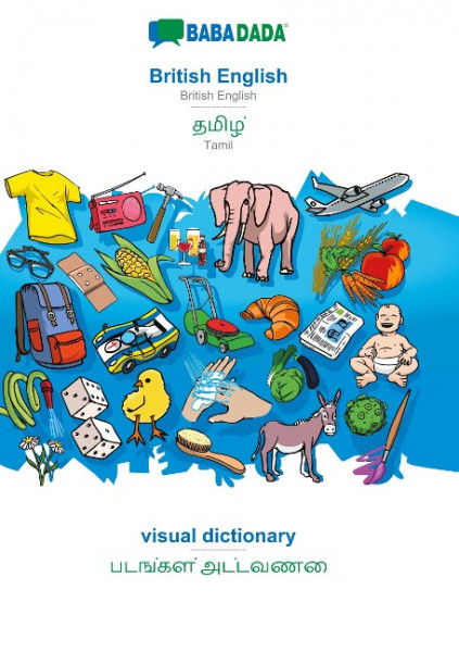 BABADADA, British English - Tamil (in tamil script), visual dictionary - visual dictionary (in tamil