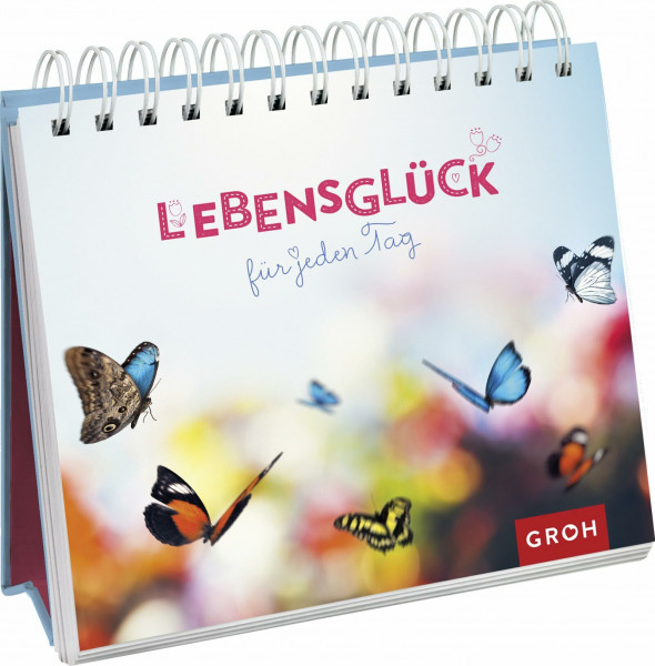 Lebensglück für jeden Tag: Aufstellbuch (Geschenke für mehr Lebensfreude, Glücksgefühle und Achtsamkeit im Alltag)