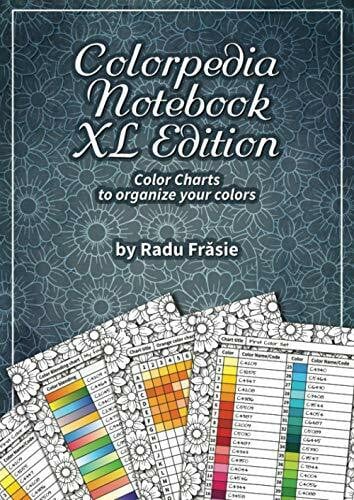Colorpedia Notebook XL Edition: Color Charts to organize your colors