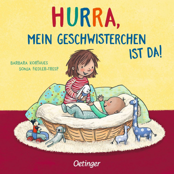 Hurra, mein Geschwisterchen ist da!: Pappbilderbuch ab 2 Jahren für Eltern, die ihr zweites Kind erwarten