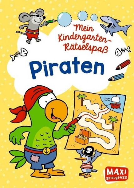 Mein Kindergarten-Rätselspaß: Piraten