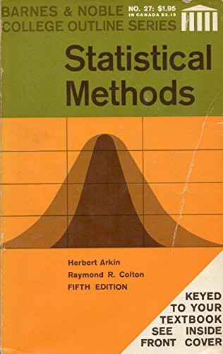 Statistical Methods (College Outline)