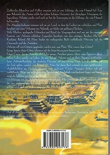 Erinnerungen an Atlantis, Unsere geheime Vergangenheit, Edgar Cayce und die Suche nach unseren Ursprüngen