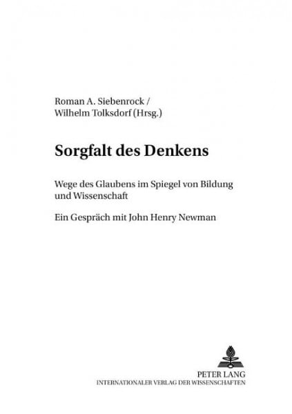 Sorgfalt des Denkens