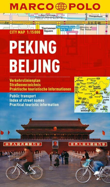 MARCO POLO Cityplan Peking 1:15 000: Verkehrslinienplan, Straßenverzeichnis, Praktische touristische Informationen (MARCO POLO Citypläne)