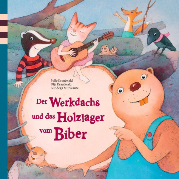 Der Werkdachs und das Holzlager vom Biber