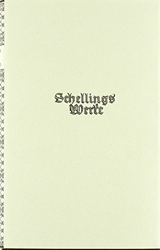 Werke, Bd.3, Zur Philosophie der Kunst 1803-1817