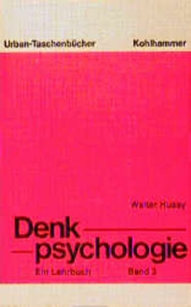 Denkpsychologie Band 2