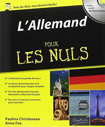 L'allemand pour les nuls + cd