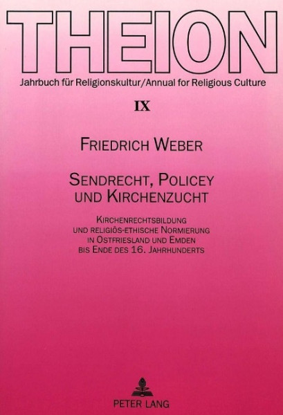 Sendrecht, Policey und Kirchenzucht