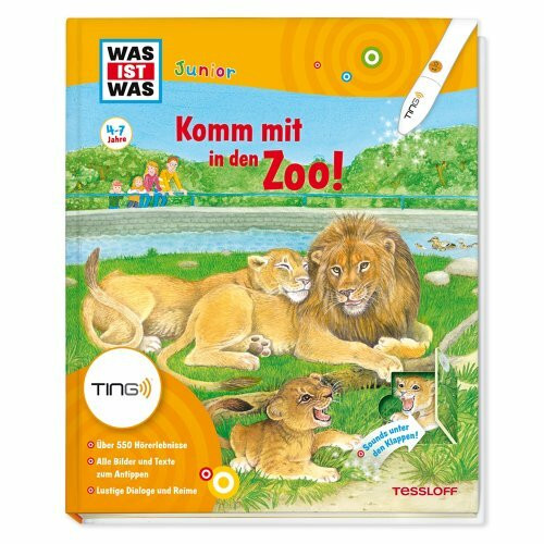 Komm mit in den Zoo: Über 550 Hörerlebnisse, lustige Dialoge und Reime: Über 550 Hörerlebnisse. Alle Bilder und Texte zum Antippen. Lustige Dialoge und Reime (Antippen, Spielen, Lernen!)